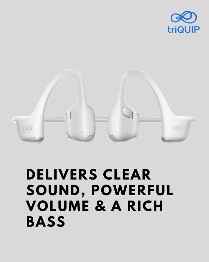 SHOKZ OpenRun Pro2 Bone Conduction Sports Headphones on triQUIP Sports