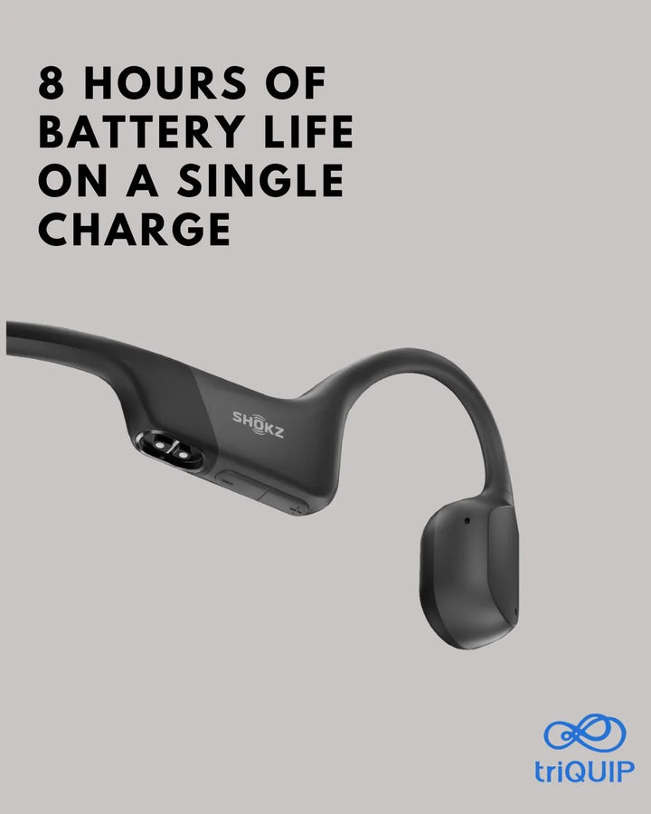 SHOKZ OpenRun Bone Conduction Sports Headphones on triQUIP Sports