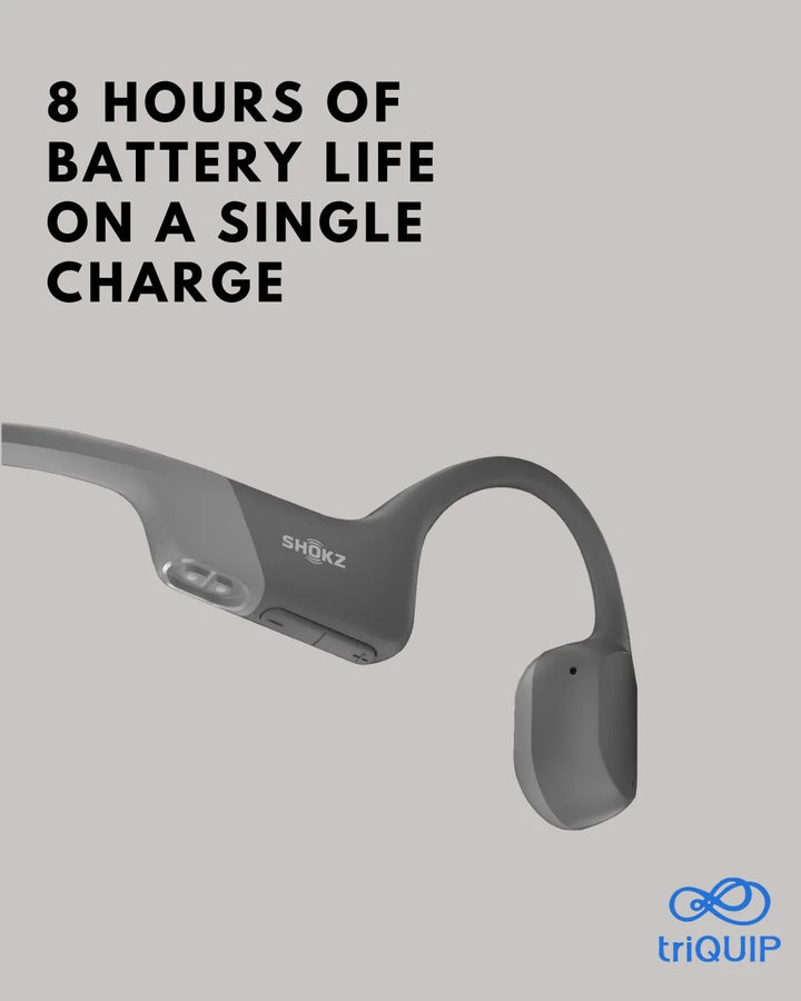 SHOKZ OpenRun Bone Conduction Sports Headphones on triQUIP Sports
