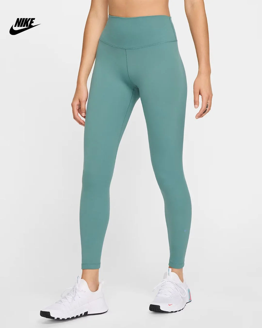 NIKE One Women's High-Waisted Full-Length Leggings-  Bicoastal/Black