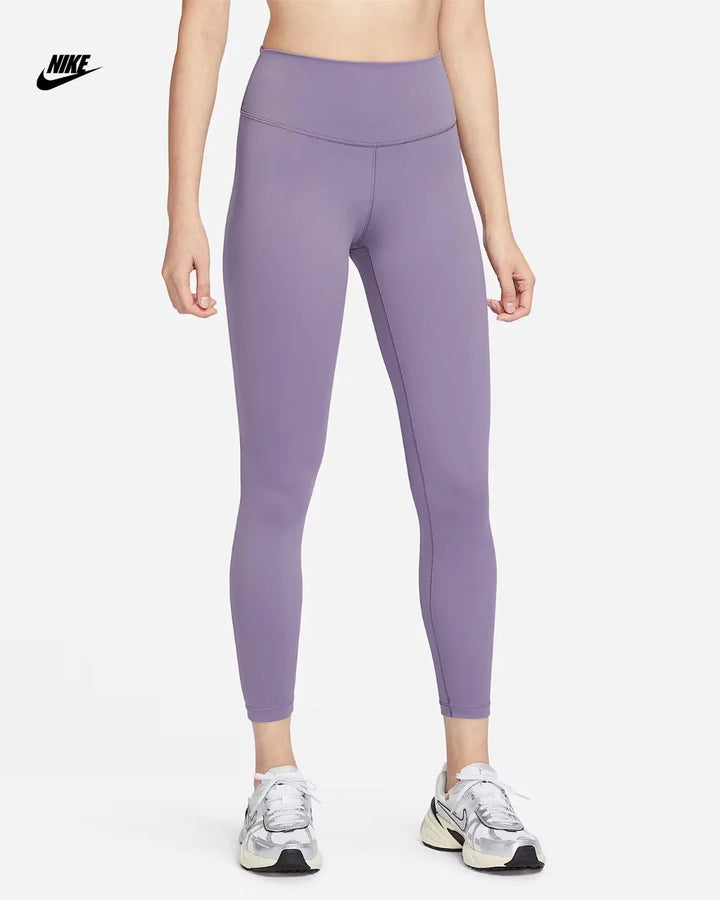 NIKE One Women's High-Waisted Full-Length Leggings- Daybreak/Black