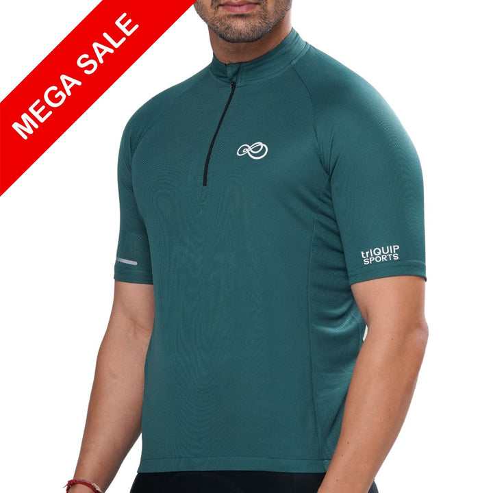 triQUIP Basic Cycling Jersey - Green