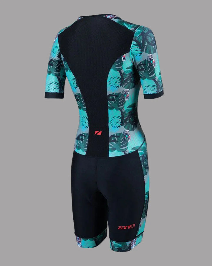 ZONE3 Momentum II Women's Shorts Sleeve Trisuit on triQUIP Sports