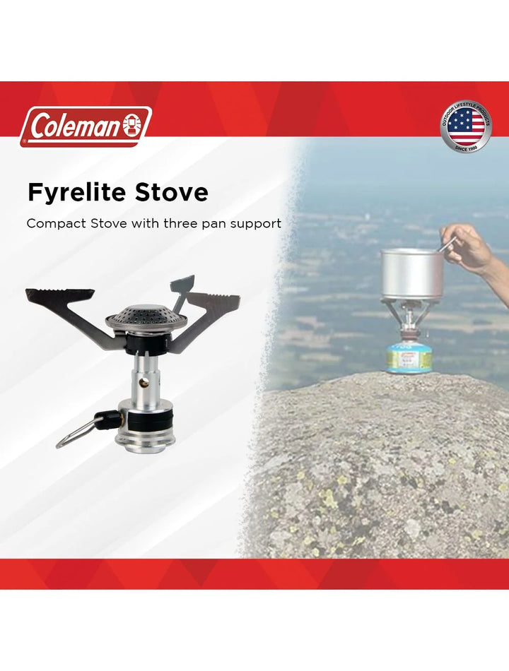 Coleman Fyrelite Camping Stove on triQUIP Sports