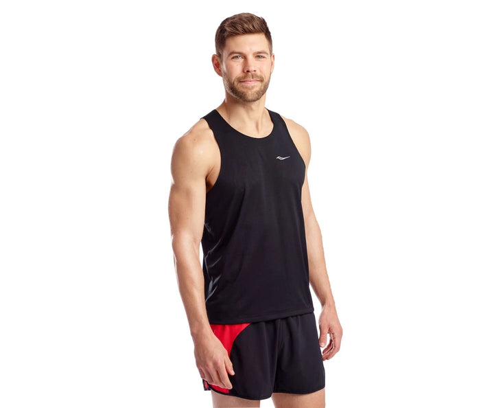 SAUCONY Stopwatch Men Singlet