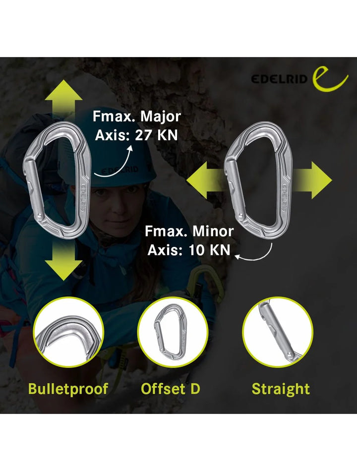 EDELRID Bulletproof Straight Standard Carabiner