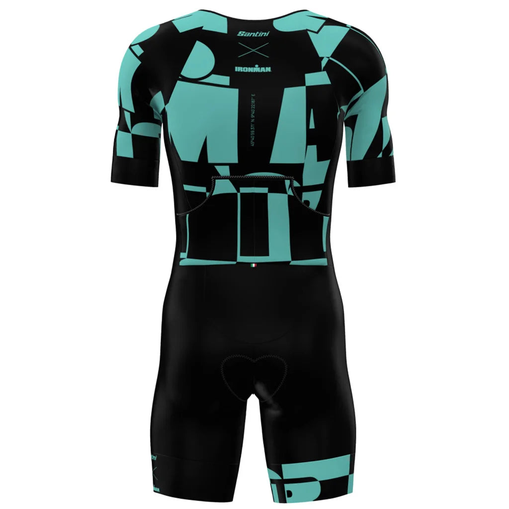 SANTINI Ironman Enigma Short Sleeves Men Trisuit