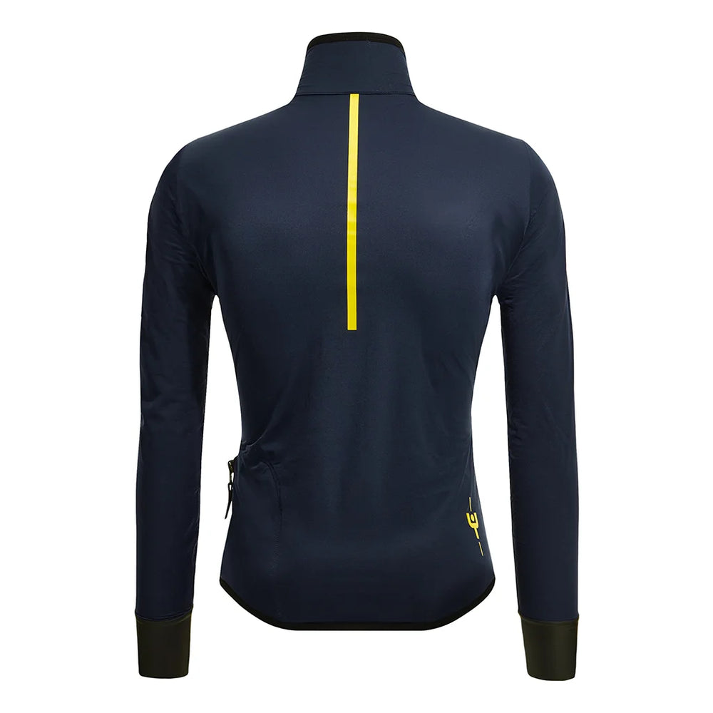 Santini Le Maillot Jaune Rain & Wind Jacket  on triQUIP Sports