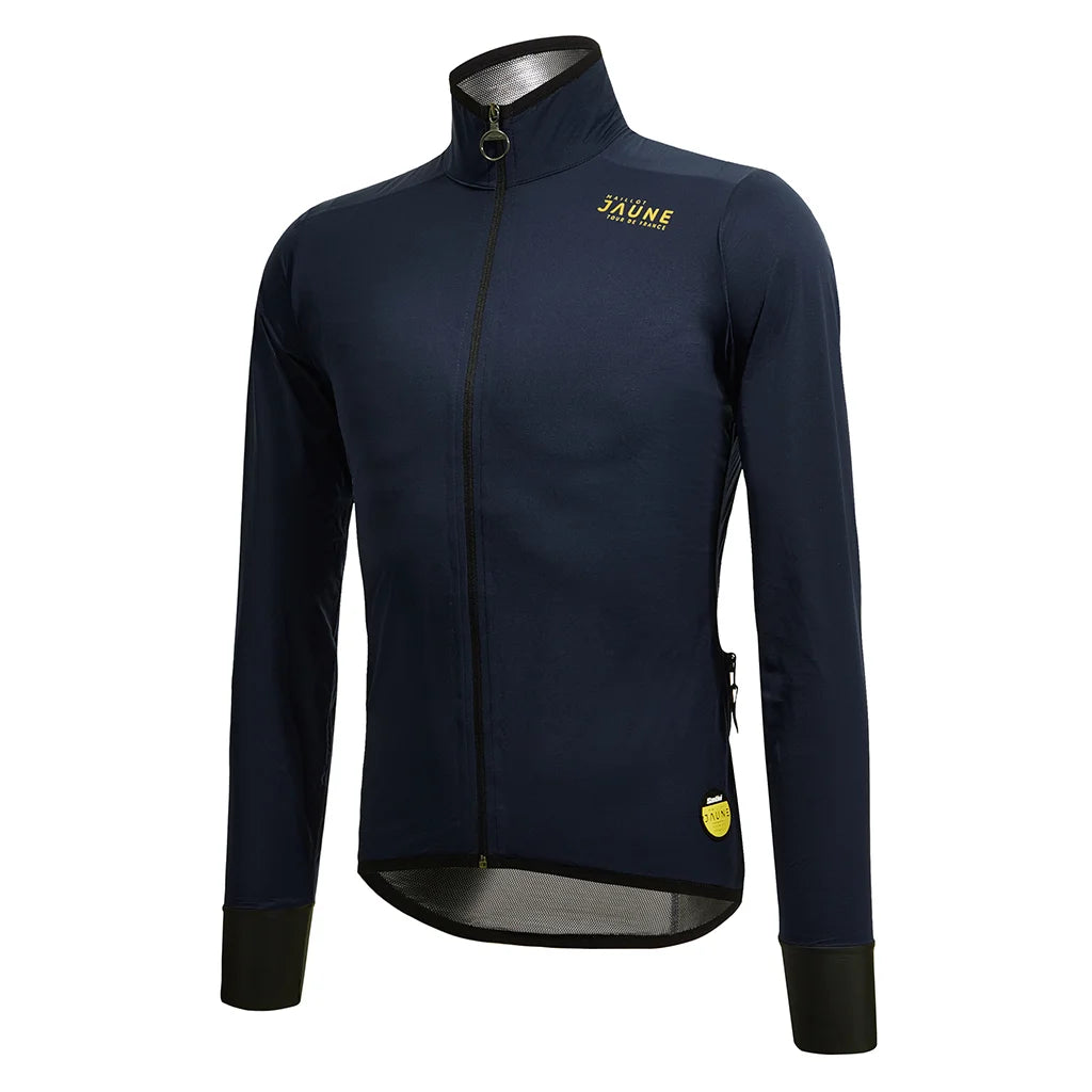 Santini Le Maillot Jaune Rain & Wind Jacket  on triQUIP Sports