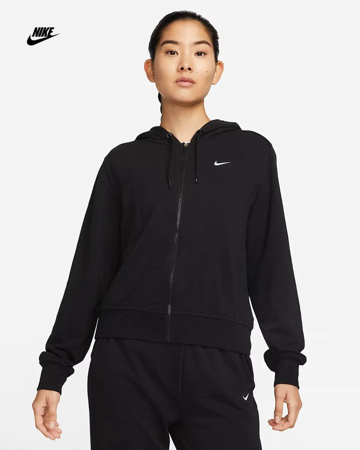 NIKE Dri-FIT One Women's Full-Zip French Terry Hoodie on triQUIP sports