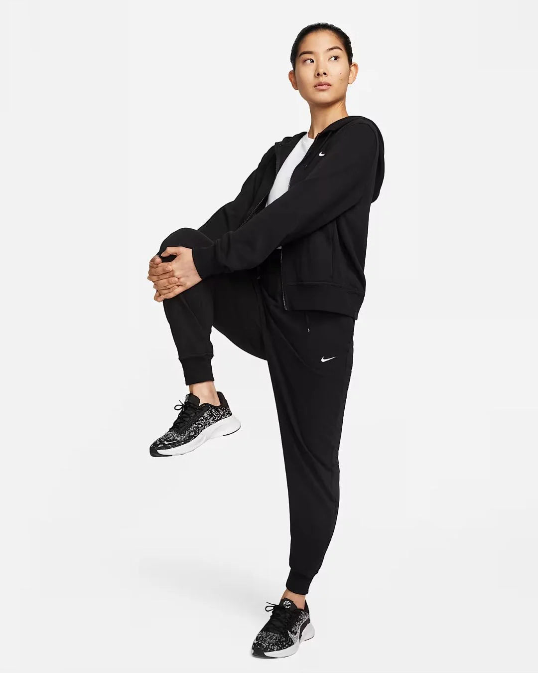 NIKE Dri-FIT One Women's Full-Zip French Terry Hoodie on triQUIP sports