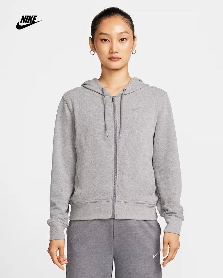 NIKE Dri-FIT One Women's Full-Zip French Terry Hoodie on triQUIP sports