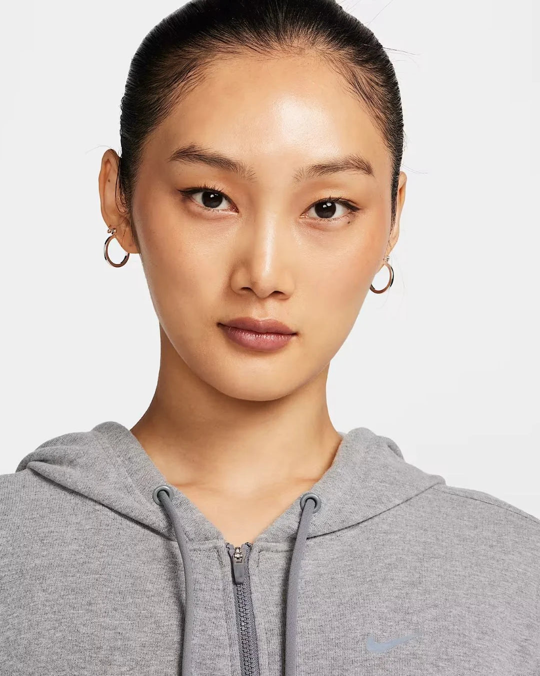 NIKE Dri-FIT One Women's Full-Zip French Terry Hoodie on triQUIP sports