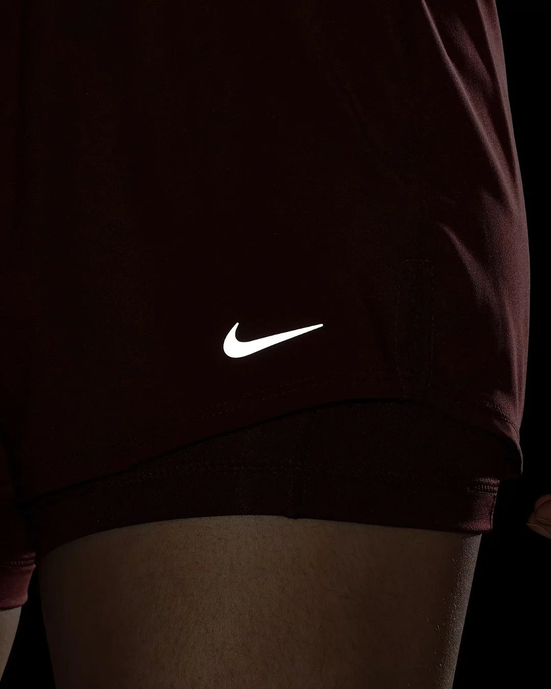 NIKE Dri-FIT One Women's Mid-rise 8cm (approx.) 2-in-1 Shorts on triQUIP sports