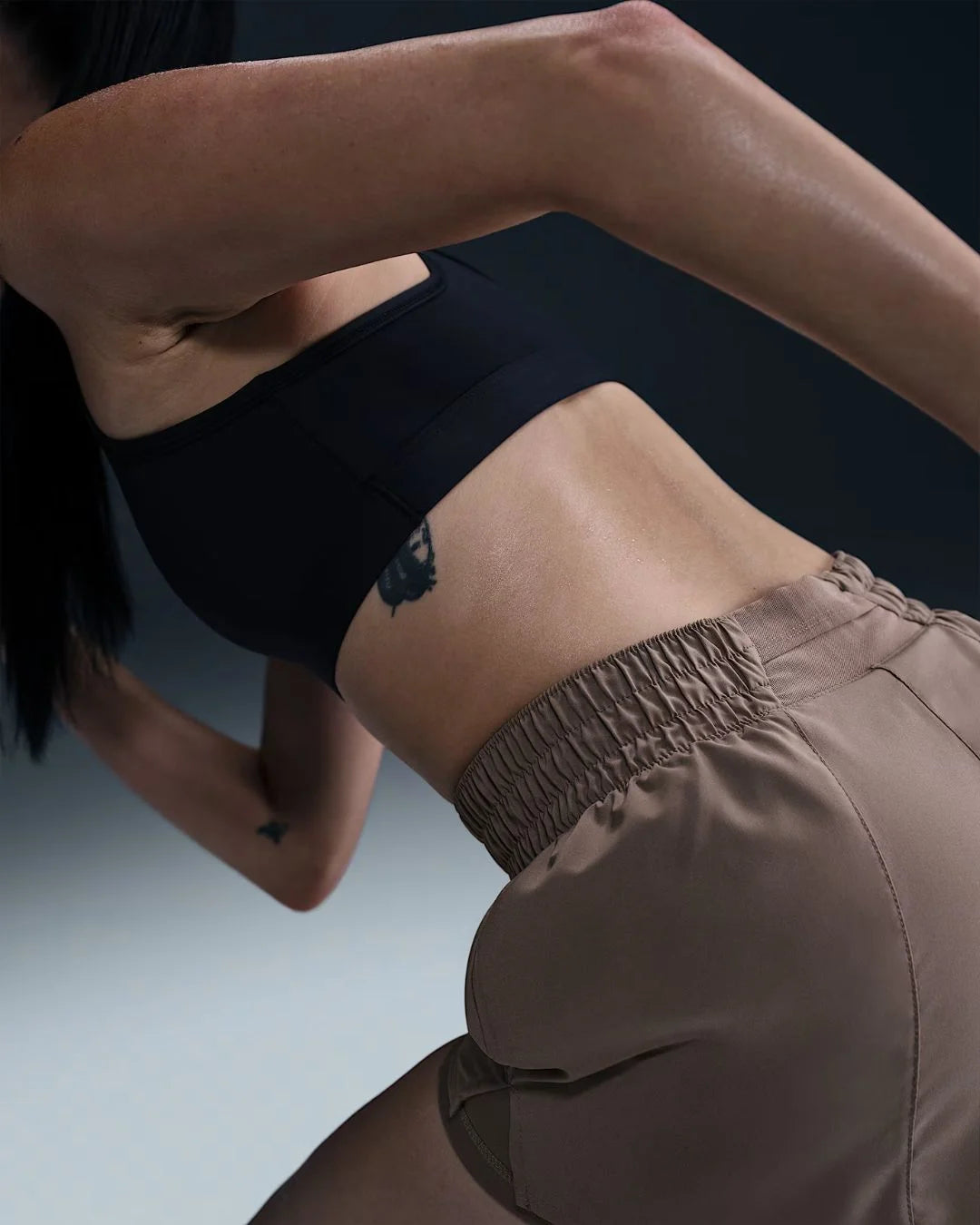 NIKE Dri-FIT One Women's Mid-rise 8cm (approx.) 2-in-1 Shorts on triQUIP sports