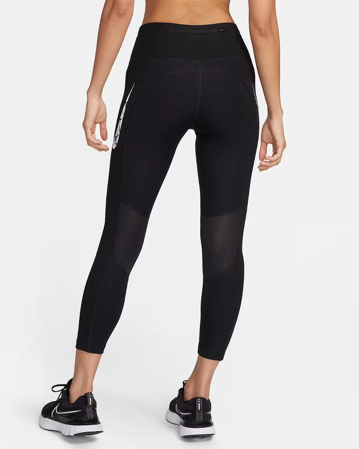 NIKE Fast Women's Mid-Rise 7/8 Running Leggings with Pockets on triQUIP sports