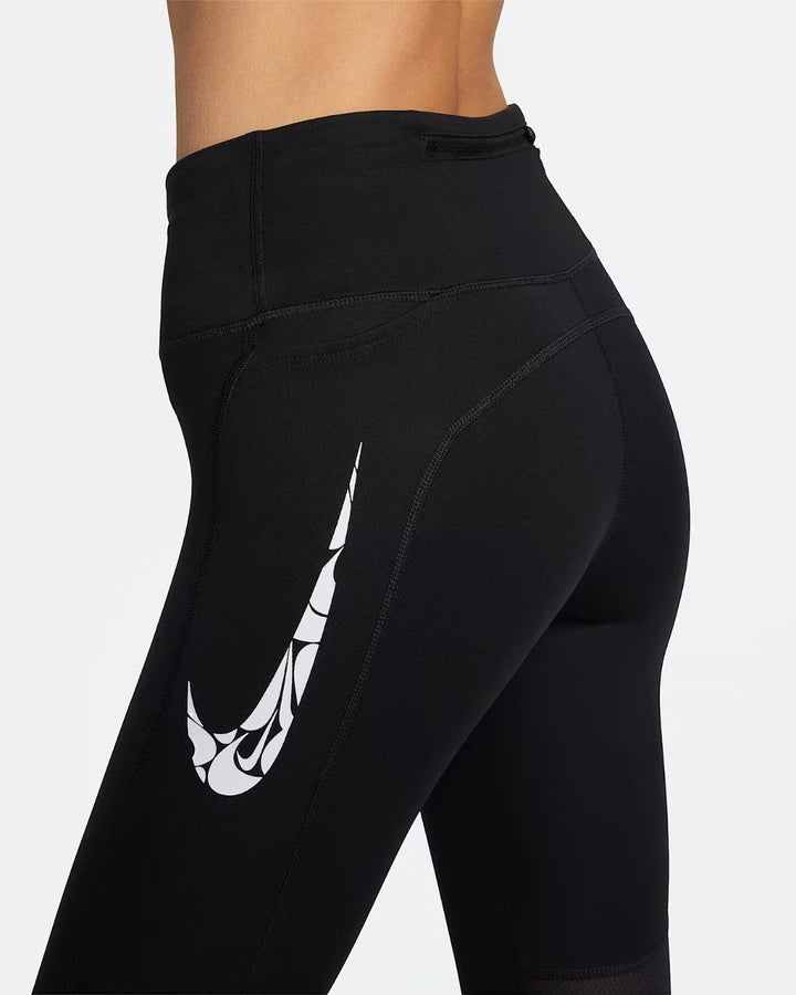 NIKE Fast Women's Mid-Rise 7/8 Running Leggings with Pockets on triQUIP sports