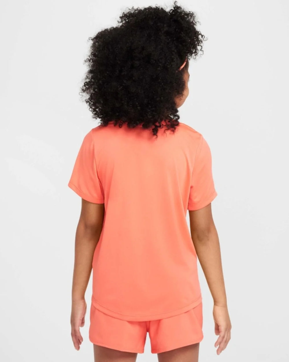 NIKE One Fitted Older Kids' (Girls') Dri-FIT Short-Sleeve Top on triQUIP sports