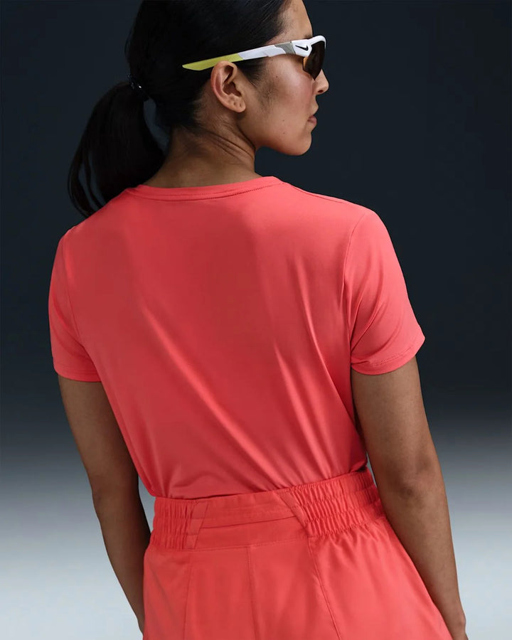 NIKE One Swoosh Women's Dri-FIT Short-Sleeve Running Top on triQUIP sports