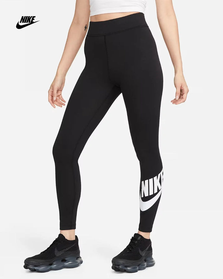 NIKE Sportswear Classics Women's High-Waisted Graphic Leggings on triQUIP sports