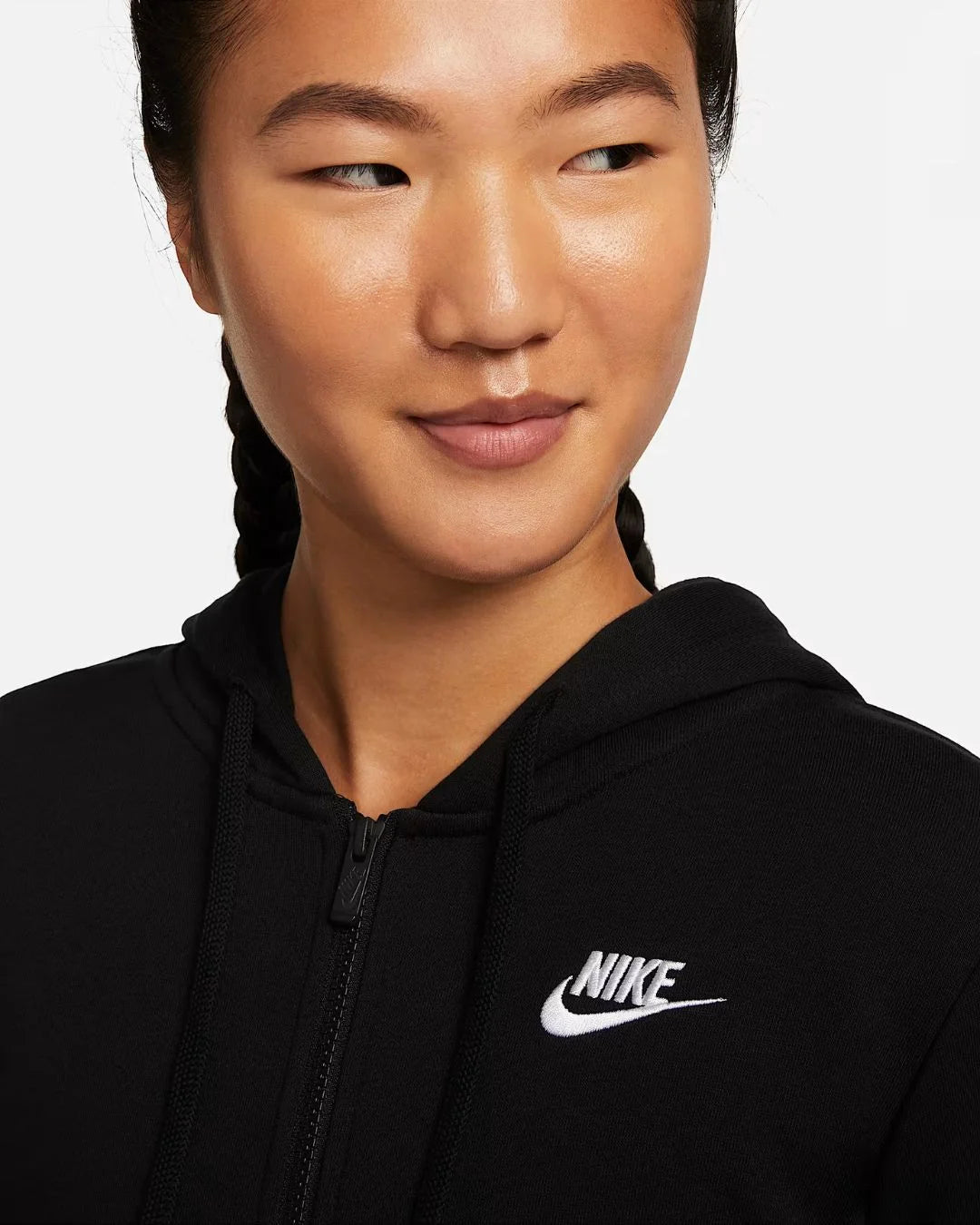 NIKE Sportswear Club Fleece Women's Full-Zip Hoodie on triQUIP sports