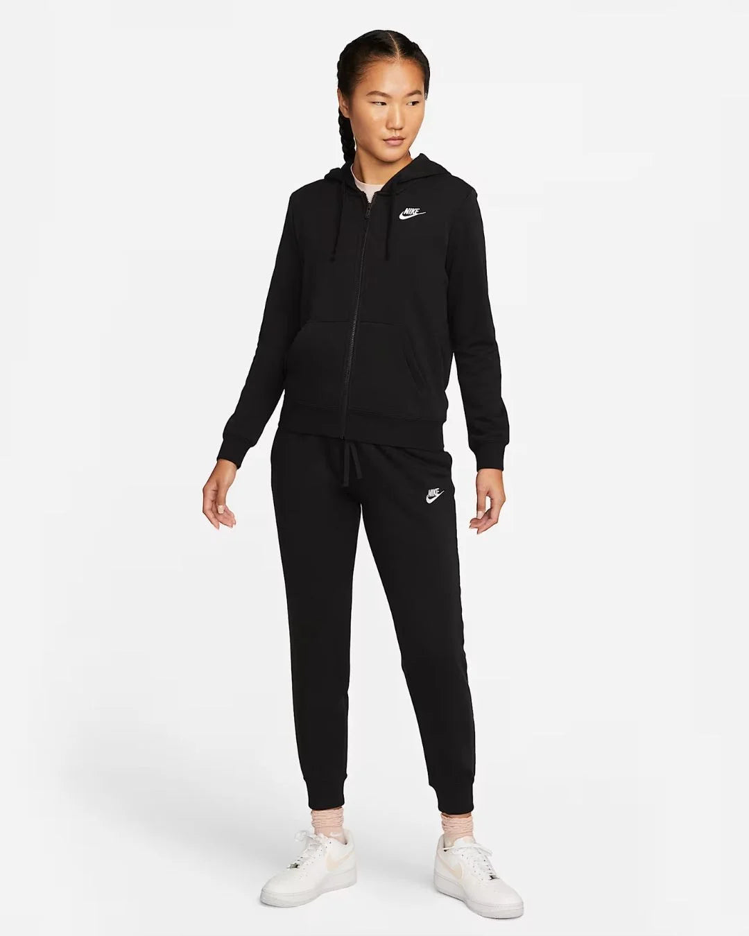 NIKE Sportswear Club Fleece Women's Full-Zip Hoodie on triQUIP sports