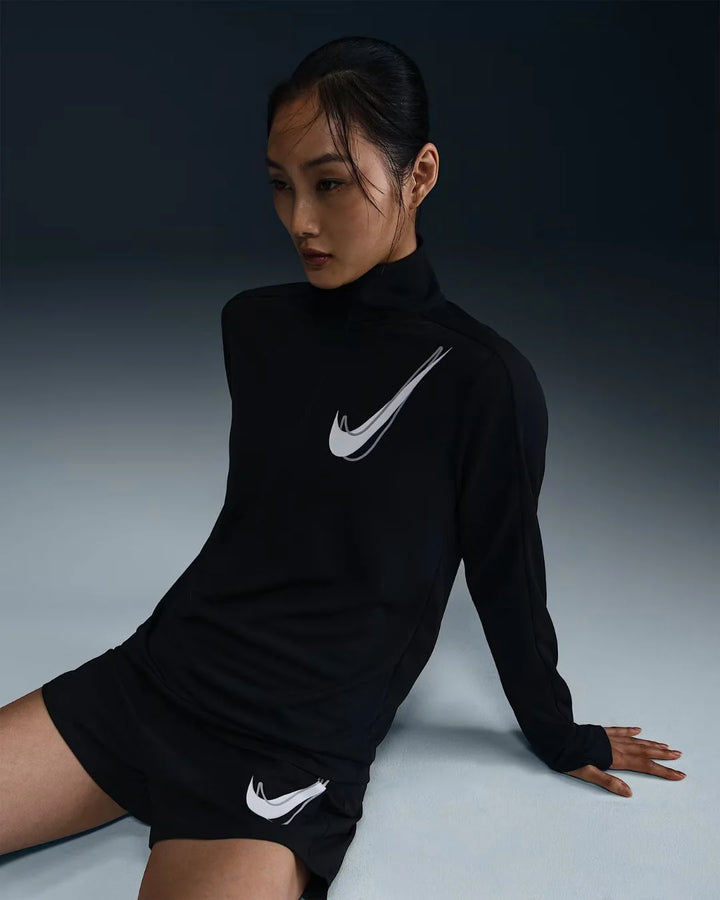 NIKE Swoosh Women's Dri-FIT 1/2-Zip Running Mid Layer on triQUIP sports