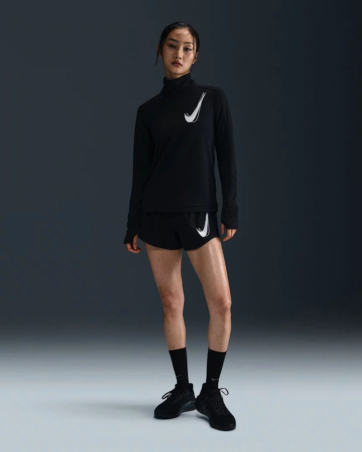 NIKE Swoosh Women's Dri-FIT 1/2-Zip Running Mid Layer on triQUIP sports