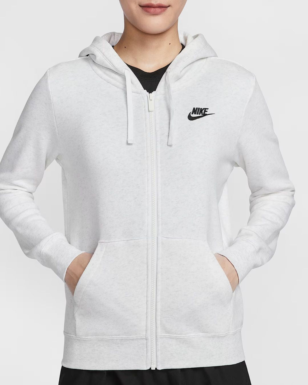 NIKE Sportswear Club Fleece Women's Full-Zip Hoodie on triQUIP sports