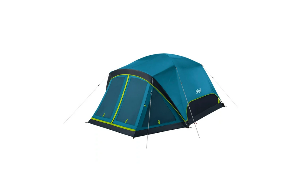 Coleman tents on triQUIP sports