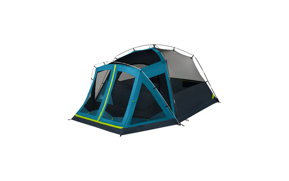 Coleman tents on triQUIP sports