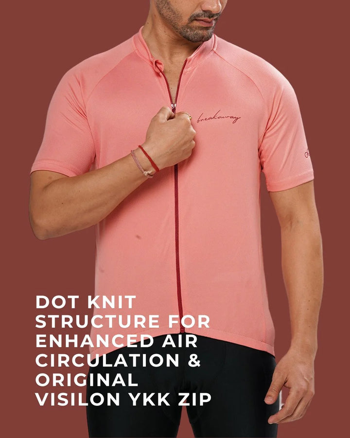 triQUIP Breakaway Men's Half Sleeves Cycling Jersey on triQUIP Sports