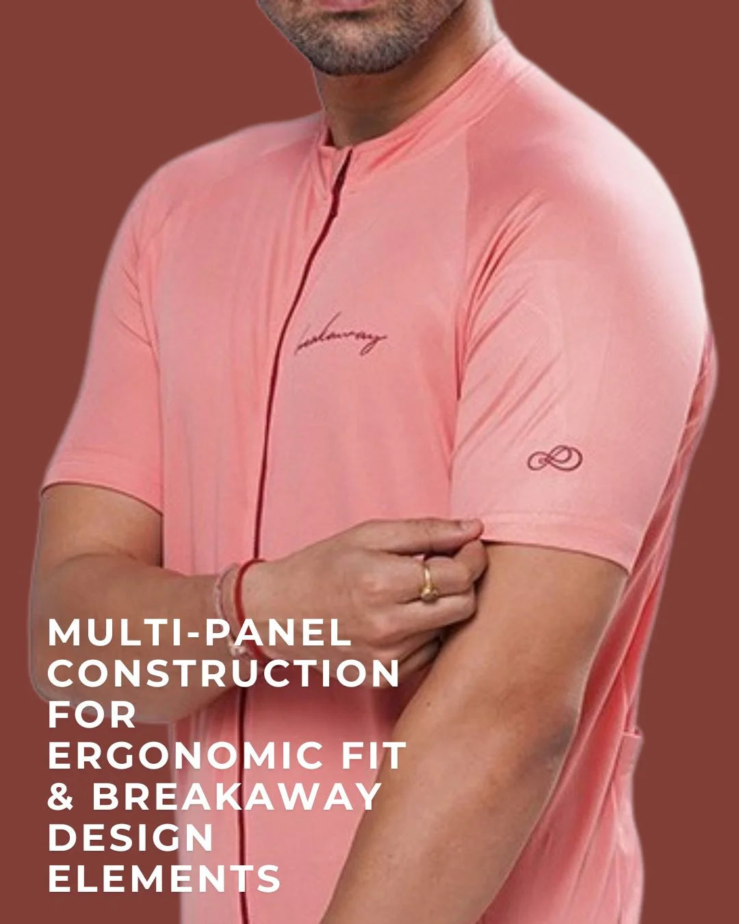 triQUIP Breakaway Men's Half Sleeves Cycling Jersey on triQUIP Sports