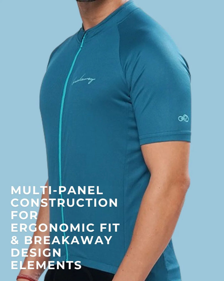 triQUIP Breakaway Men's Half Sleeves Cycling Jersey on triQUIP Sports