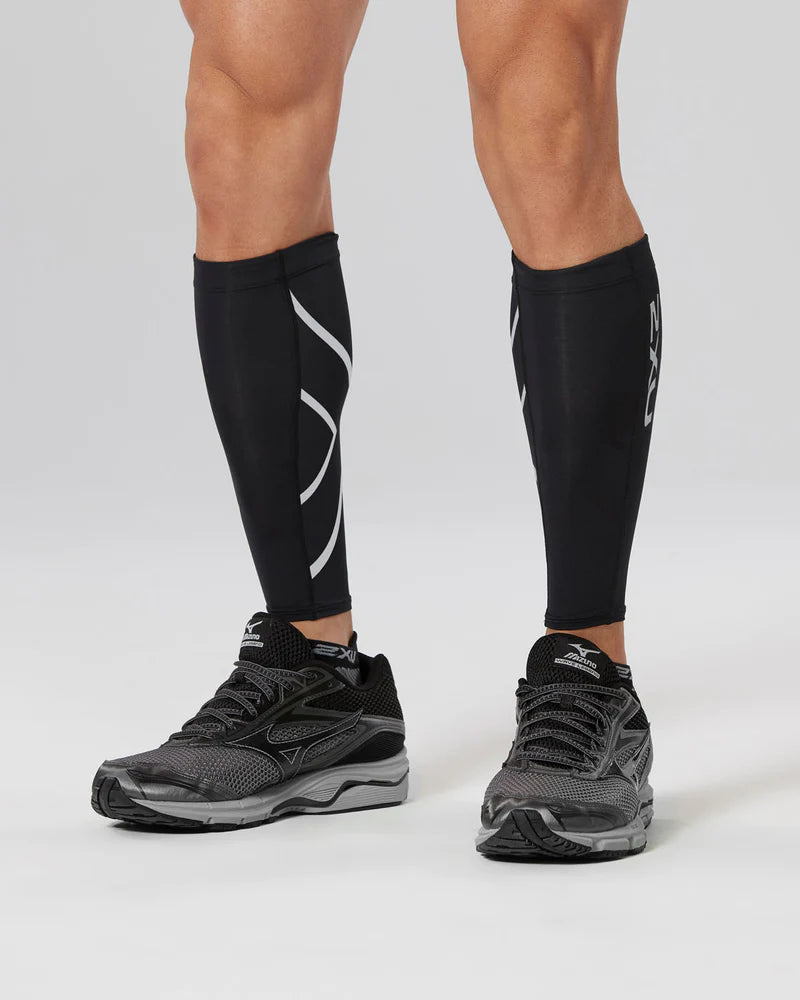 2XU Compression Calf Guards on Triquip Sports